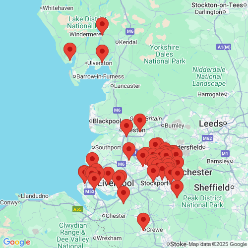 Map of Recent Inspections