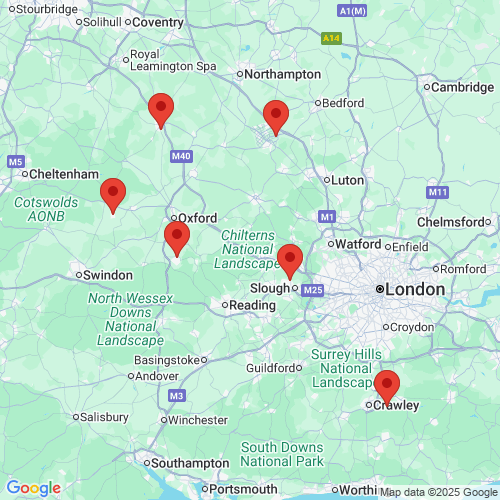 Map of Recent Inspections
