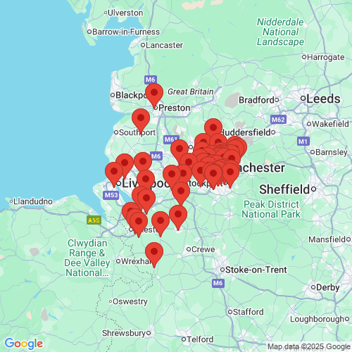 Map of Recent Inspections