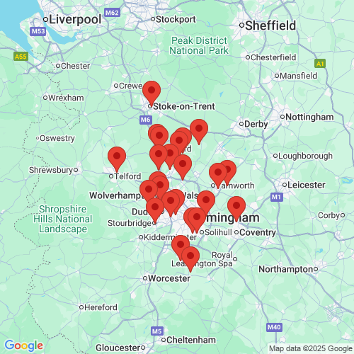 Map of Recent Inspections