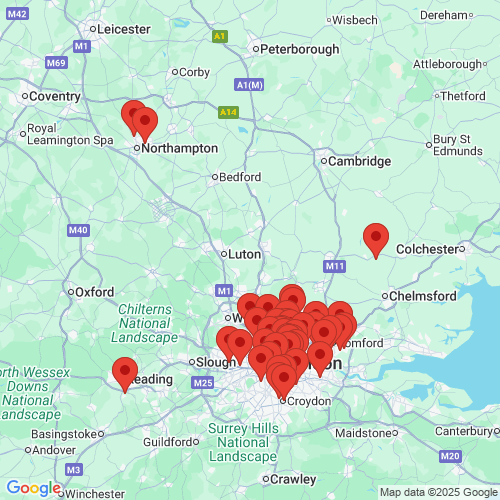 Map of Recent Inspections