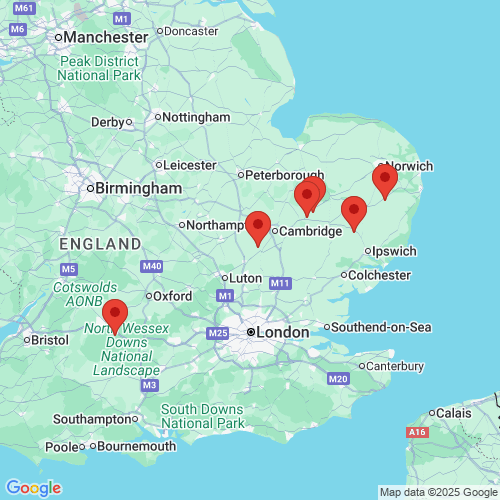 Map of Recent Inspections