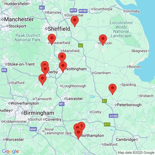 Map of Recent Inspections