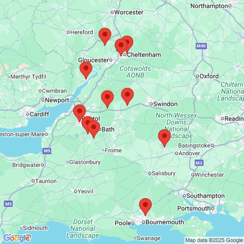 Map of Recent Inspections