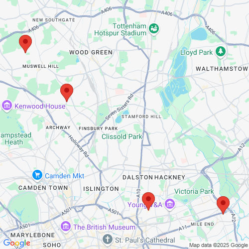 Map of Recent Inspections