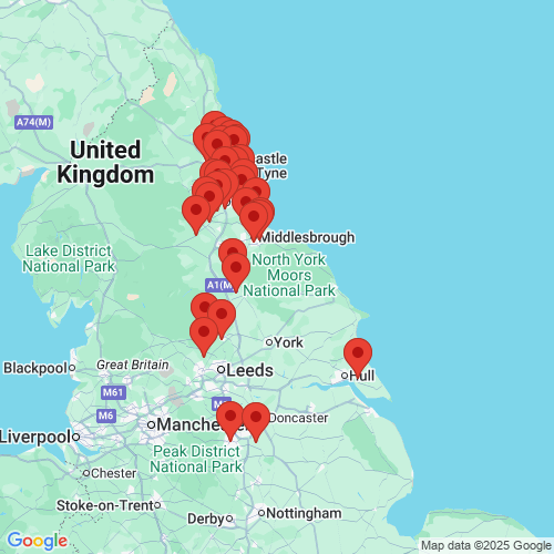 Map of Recent Inspections