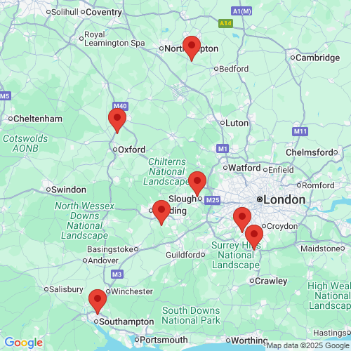 Map of Recent Inspections