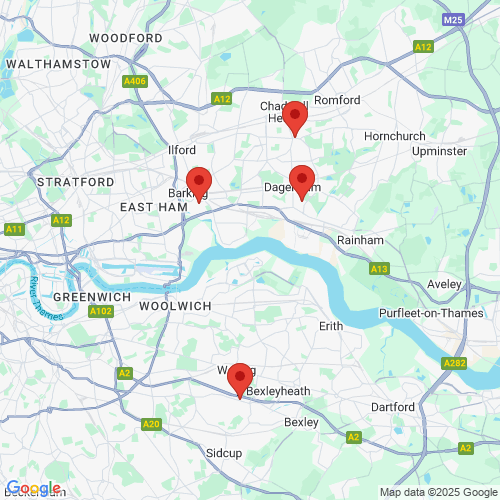 Map of Recent Inspections