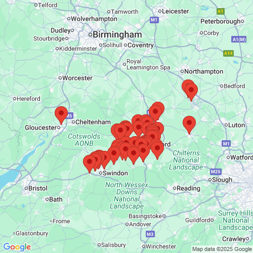 Map of Recent Inspections