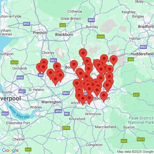 Map of Recent Inspections