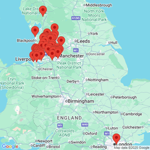 Map of Recent Inspections