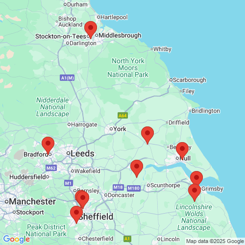 Map of Recent Inspections