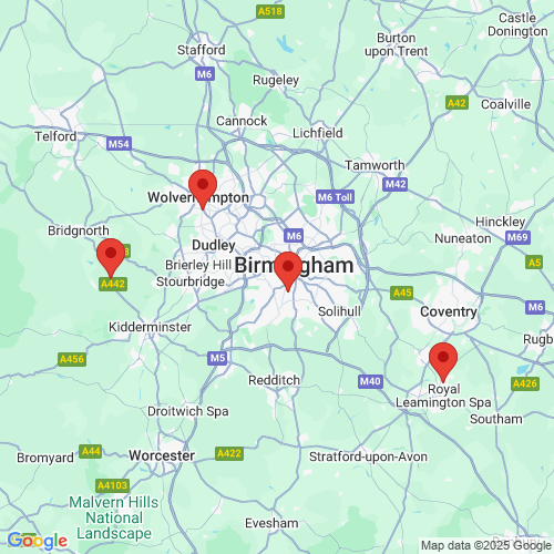 Map of Recent Inspections