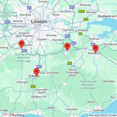 Map of Recent Inspections
