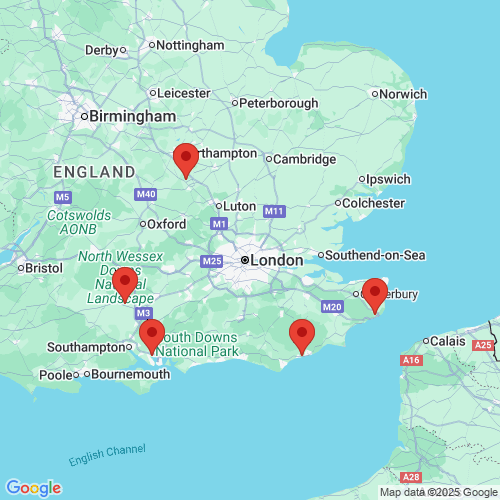 Map of Recent Inspections