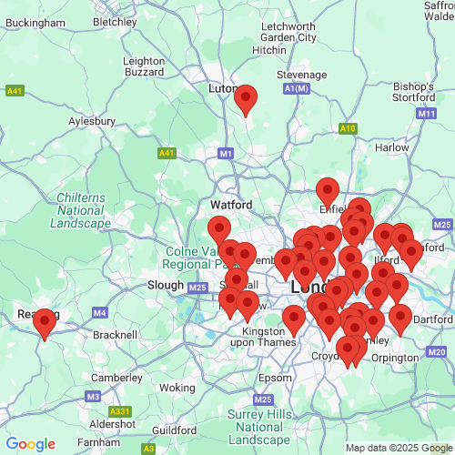 Map of Recent Inspections