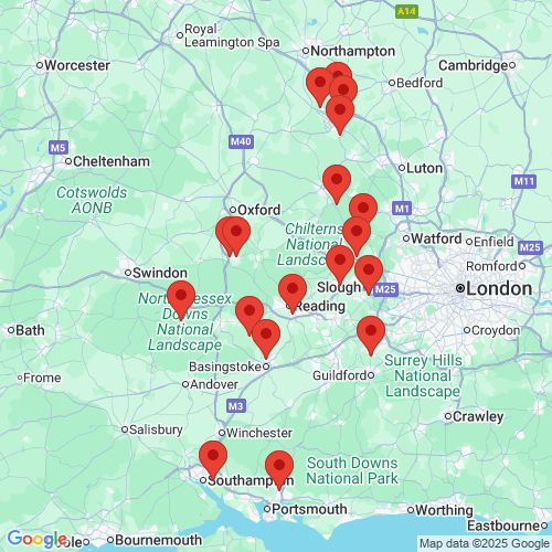 Map of Recent Inspections