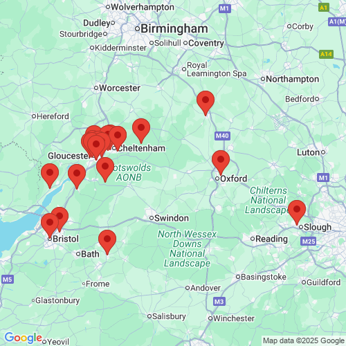 Map of Recent Inspections