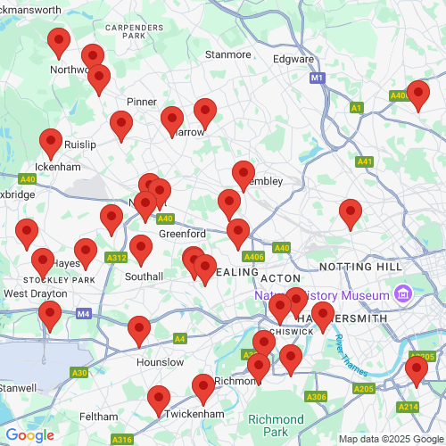 Map of Recent Inspections