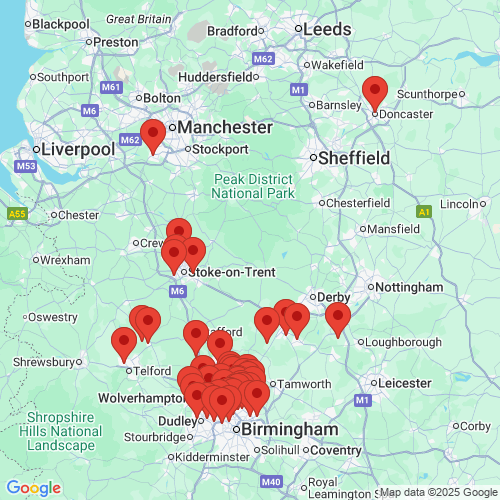 Map of Recent Inspections