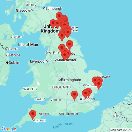 Map of Recent Inspections