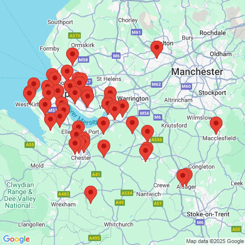 Map of Recent Inspections
