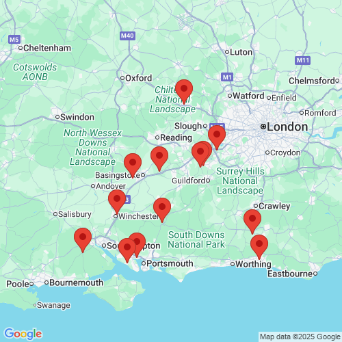 Map of Recent Inspections