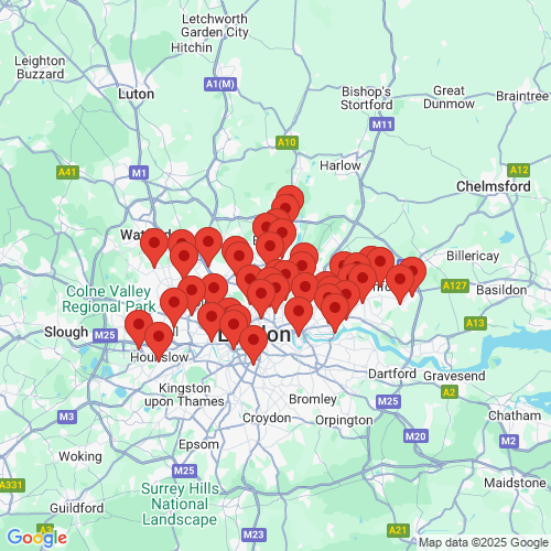 Map of Recent Inspections