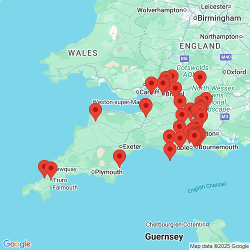Map of Recent Inspections