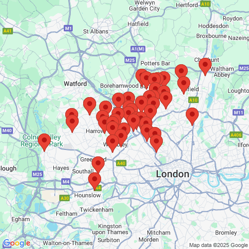Map of Recent Inspections