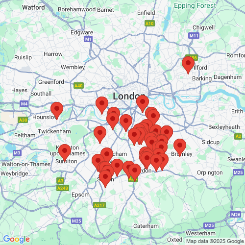 Map of Recent Inspections