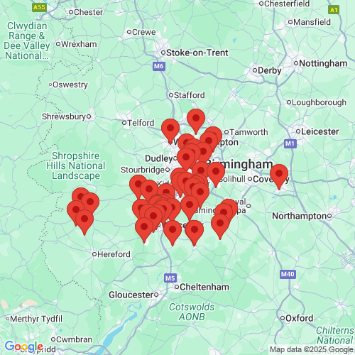Map of Recent Inspections
