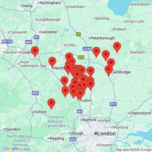 Map of Recent Inspections