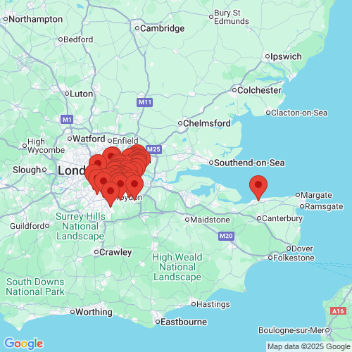 Map of Recent Inspections