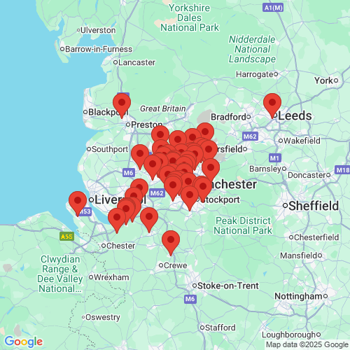 Map of Recent Inspections