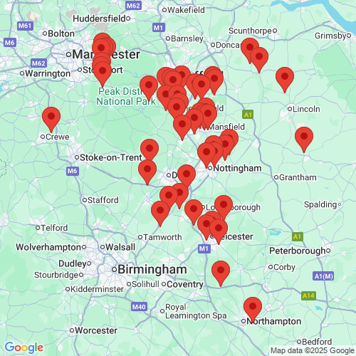 Map of Recent Inspections