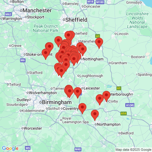 Map of Recent Inspections