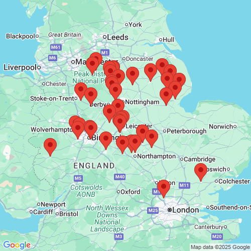 Map of Recent Inspections