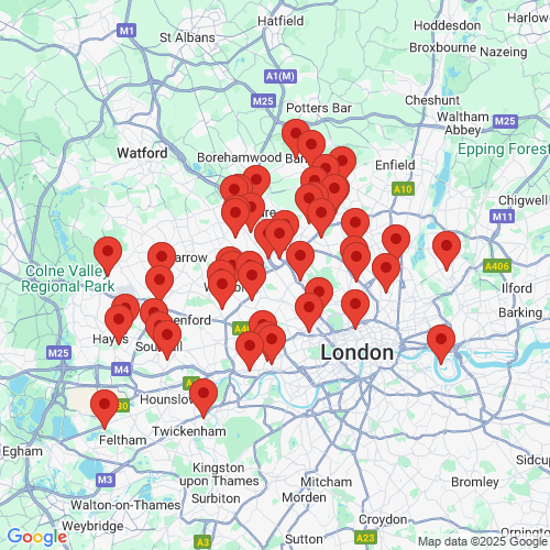 Map of Recent Inspections
