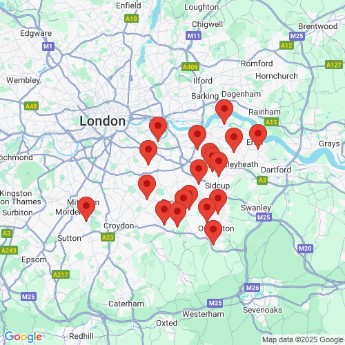 Map of Recent Inspections