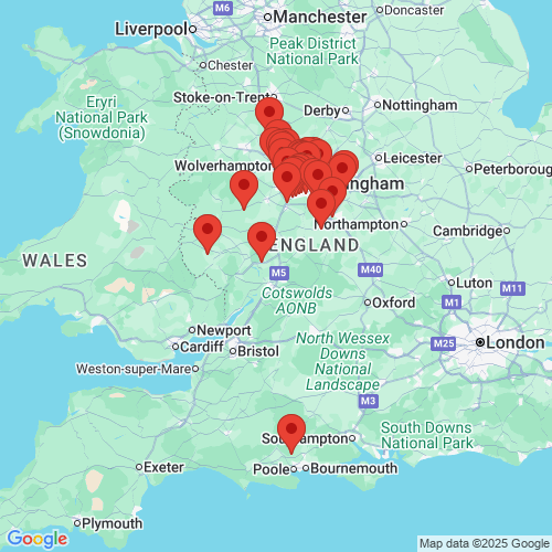Map of Recent Inspections