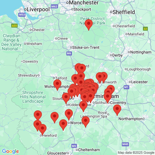 Map of Recent Inspections