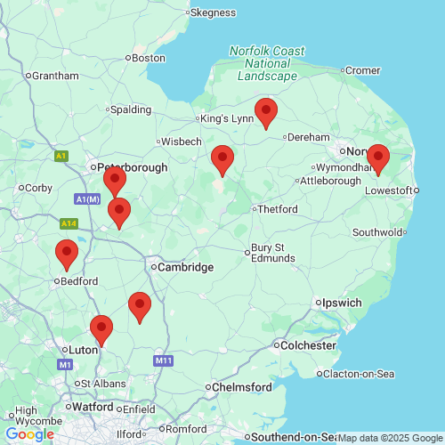 Map of Recent Inspections