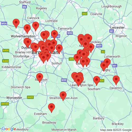 Map of Recent Inspections