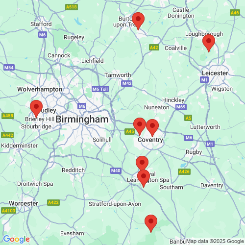 Map of Recent Inspections