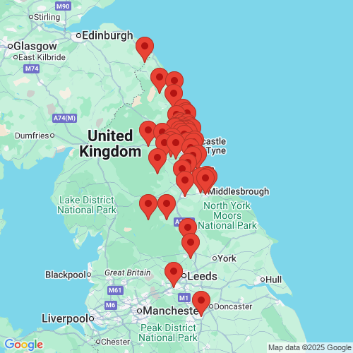 Map of Recent Inspections