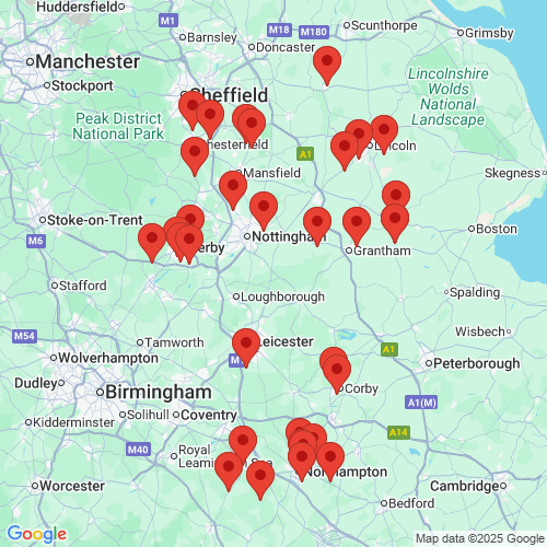 Map of Recent Inspections