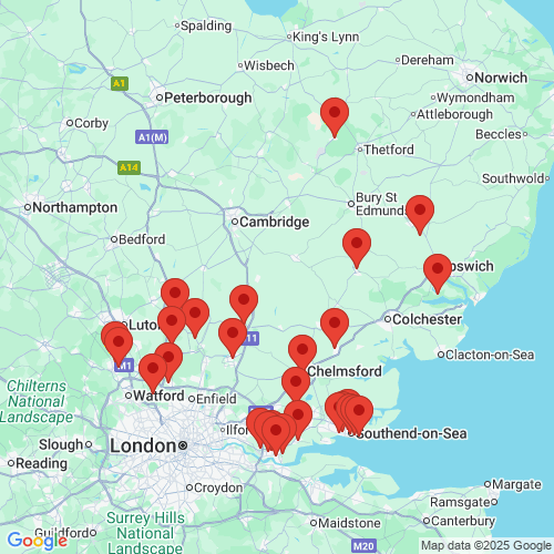 Map of Recent Inspections