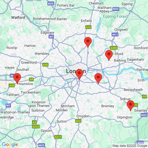 Map of Recent Inspections