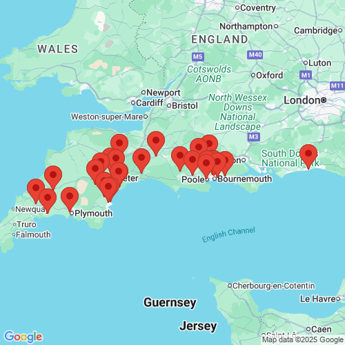 Map of Recent Inspections